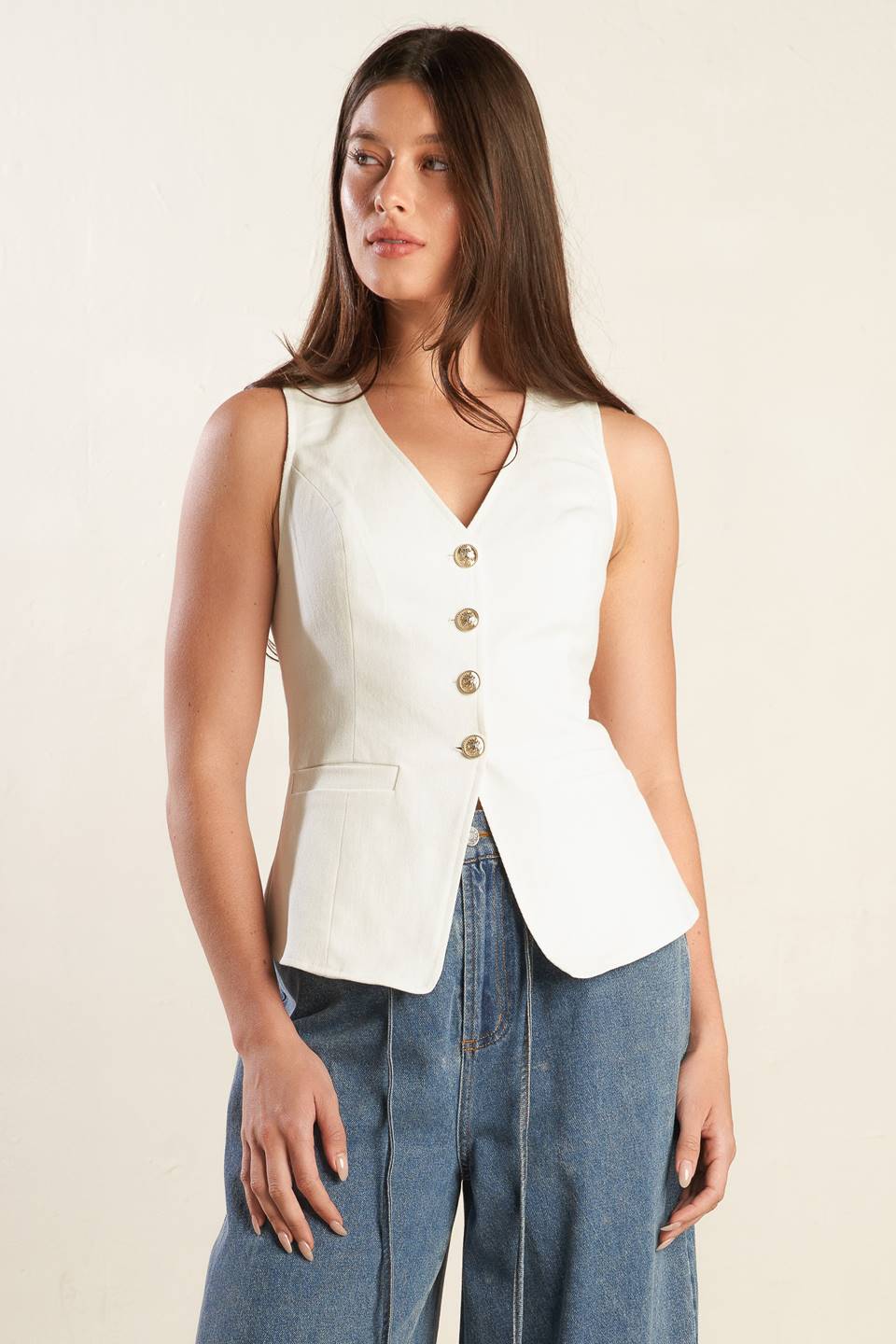 CATCHING DREAMS WOVEN VEST - Concordia Style Boutique