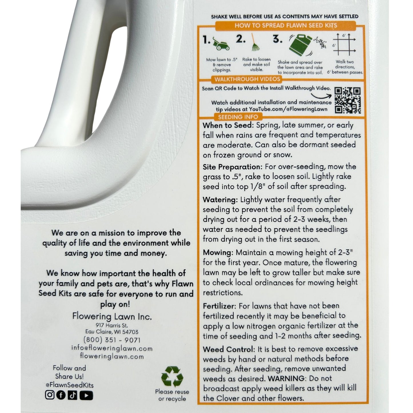 Dutch White Clover Easy Spread Shaker - Concordia Style Boutique