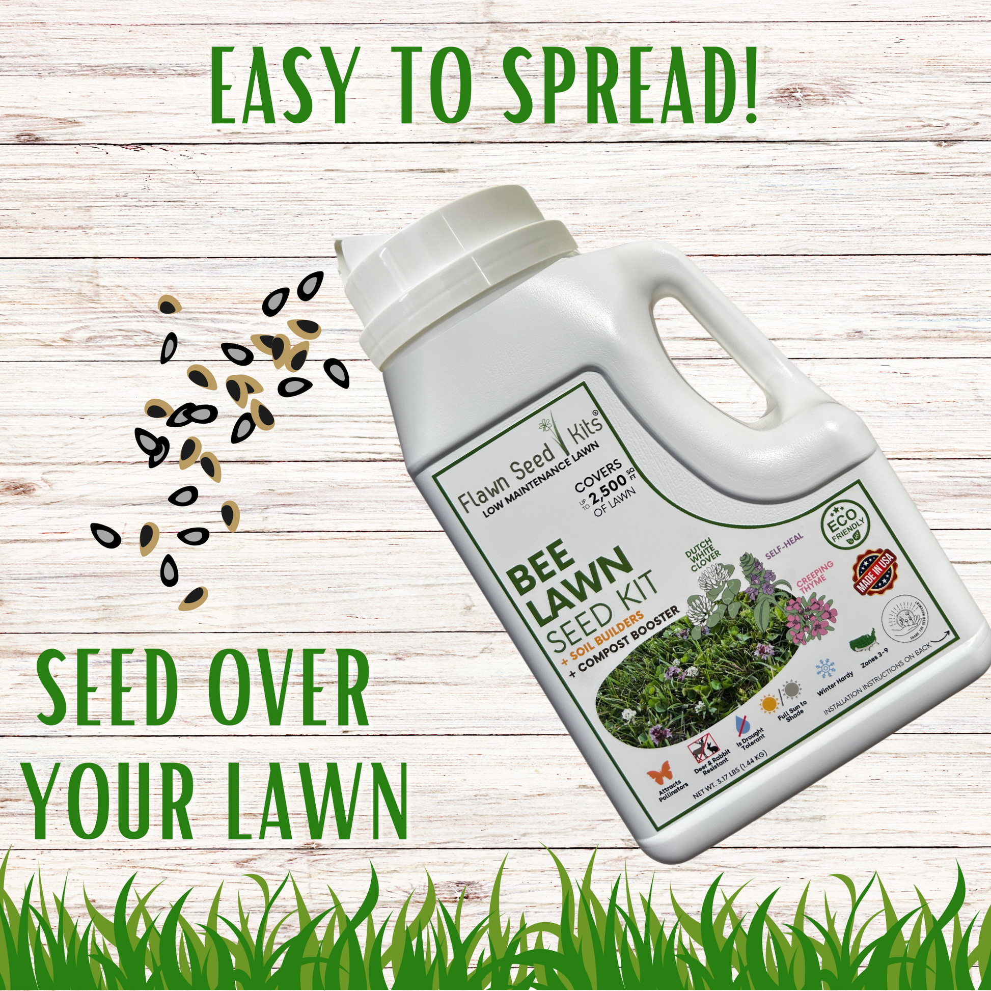 Dutch White Clover Easy Spread Shaker - Concordia Style Boutique