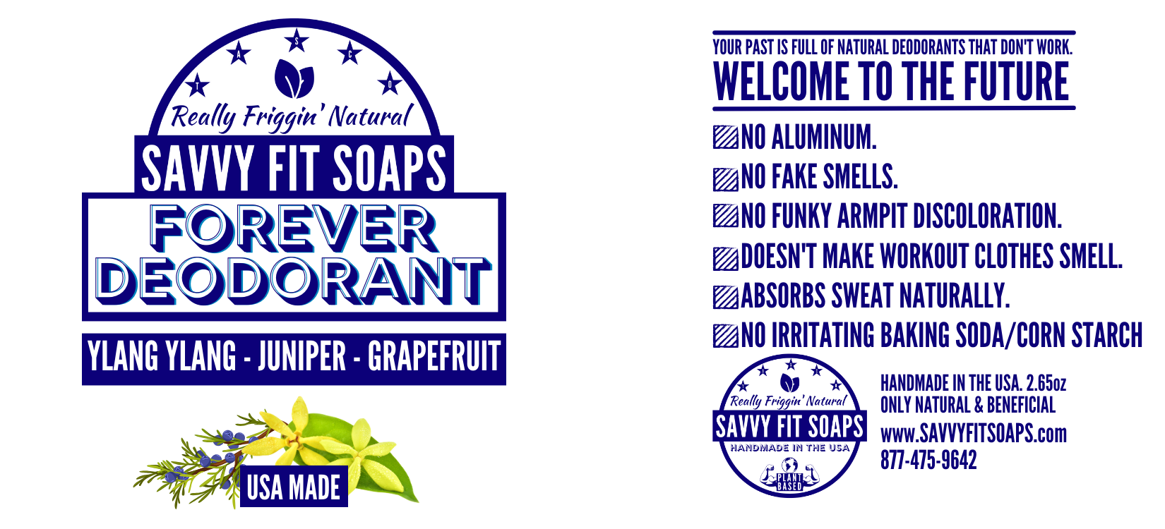 THE FOREVER DEODORANT - Concordia Style Boutique