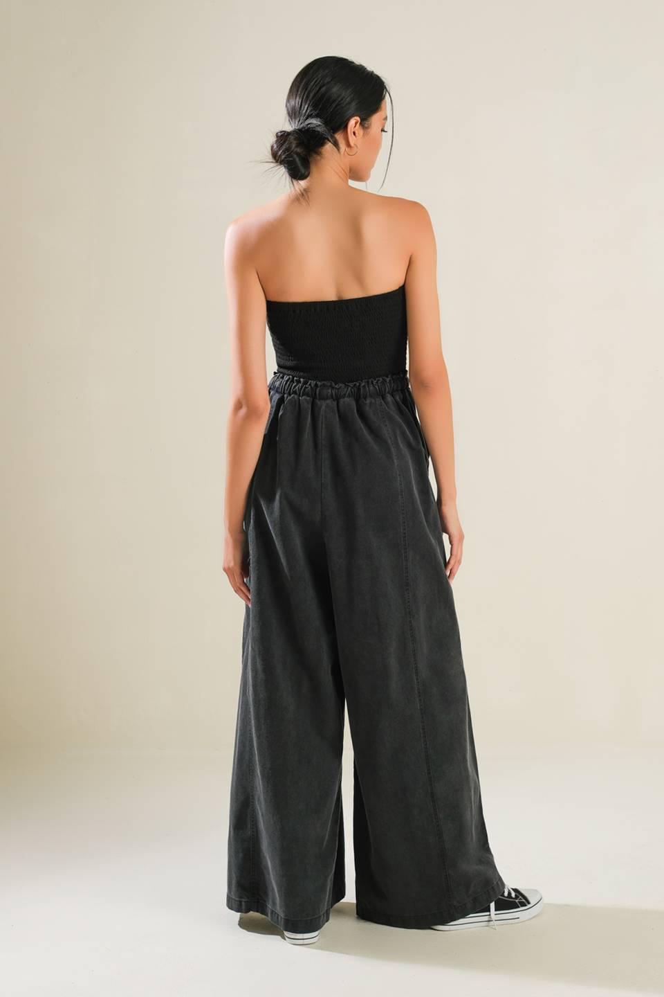 BLACK TEA WITH YOU MIX MEDIA JUMPSUIT - Concordia Style Boutique