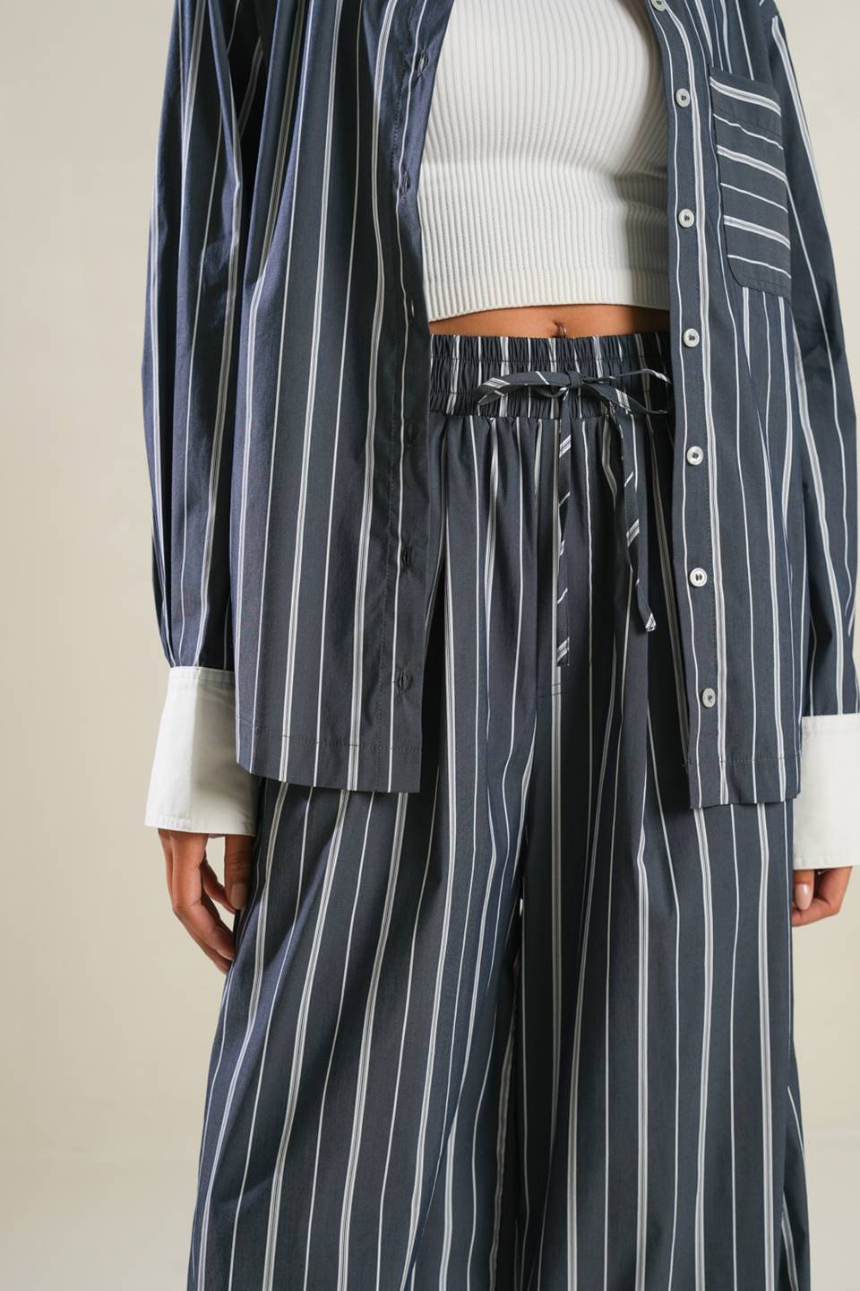 BEHIND THE GRIN WOVEN PANTS - Concordia Style Boutique