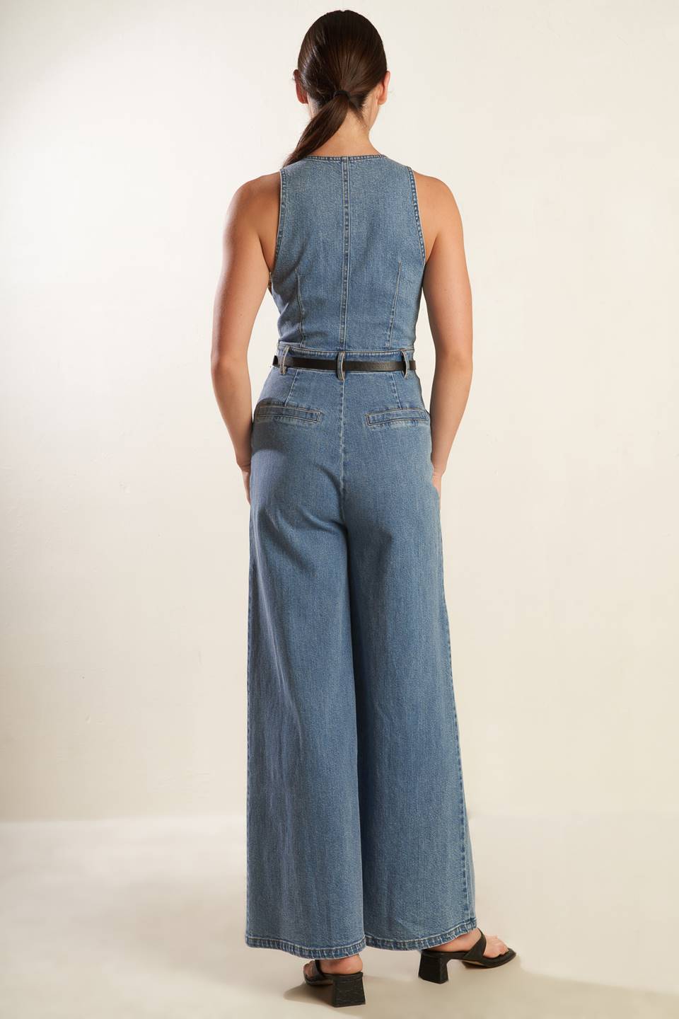 BEAUTIFUL THINGS DENIM JUMPSUIT - Concordia Style Boutique