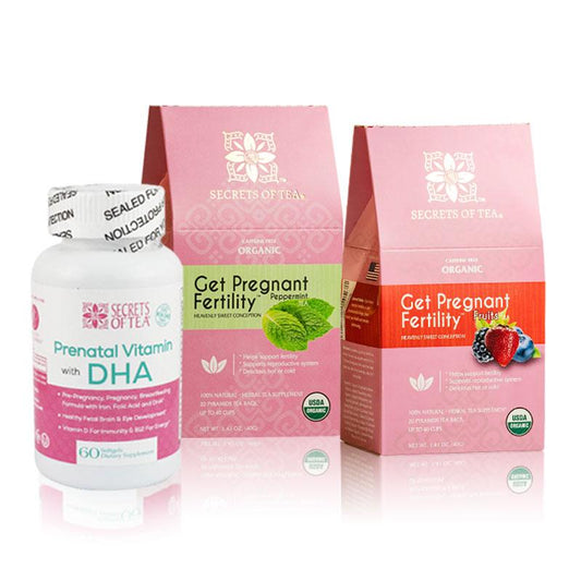 Conception Supplement Bundle with Prenatal Daily Vitamins for her - Concordia Style Boutique