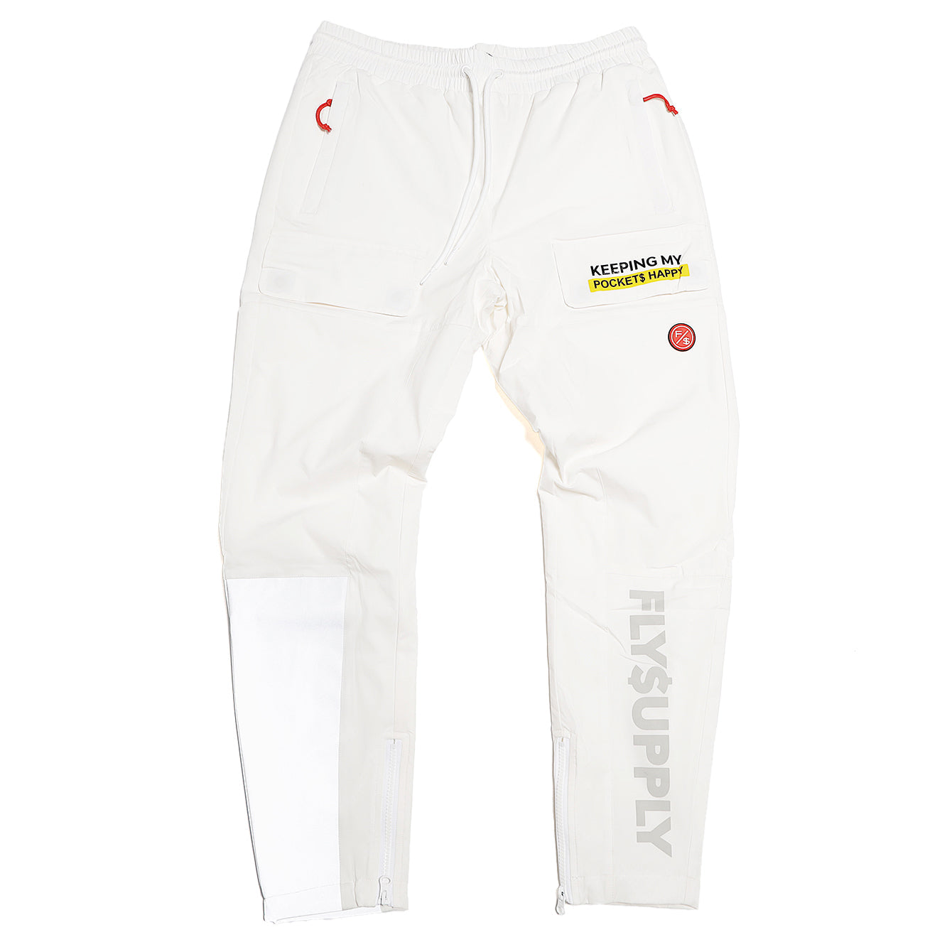 Happy Pockets Jogger (White) - Concordia Style Boutique
