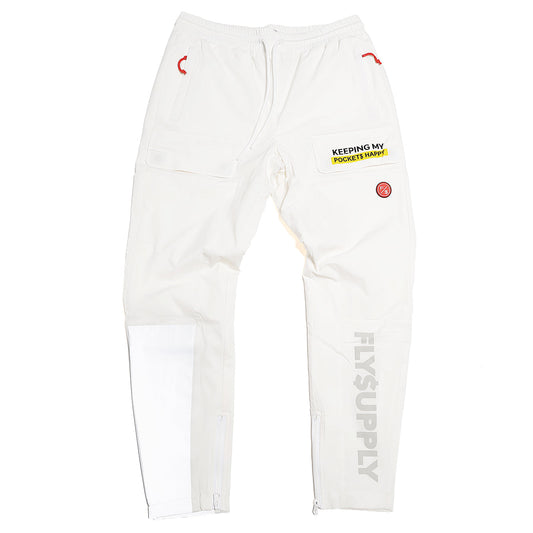Happy Pockets Jogger (White) - Concordia Style Boutique