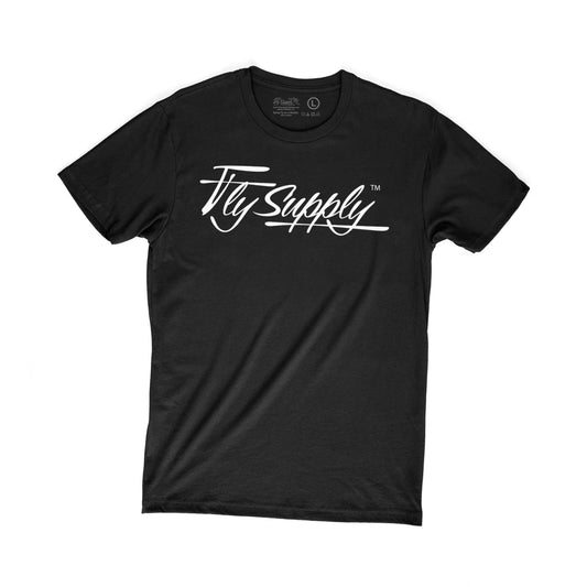 Fly Supply Logo: Black (10 Year Anniversary) - Concordia Style Boutique