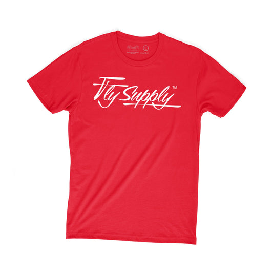 Fly Supply Logo: Red - Concordia Style Boutique