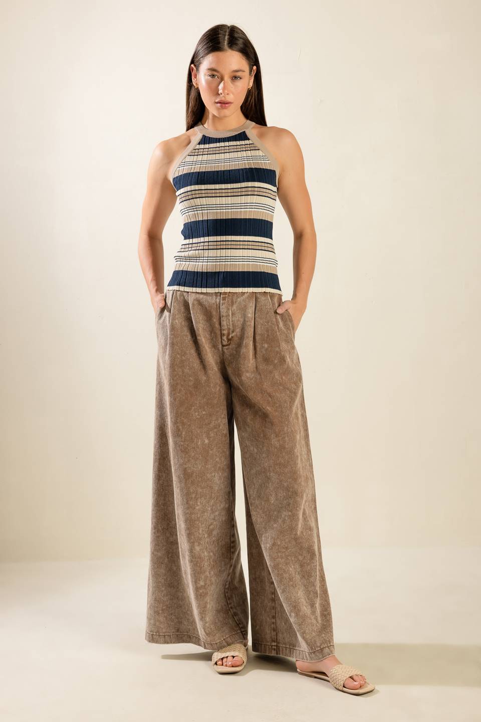 ANYTIME NOW SWEATER KNIT TOP - Concordia Style Boutique