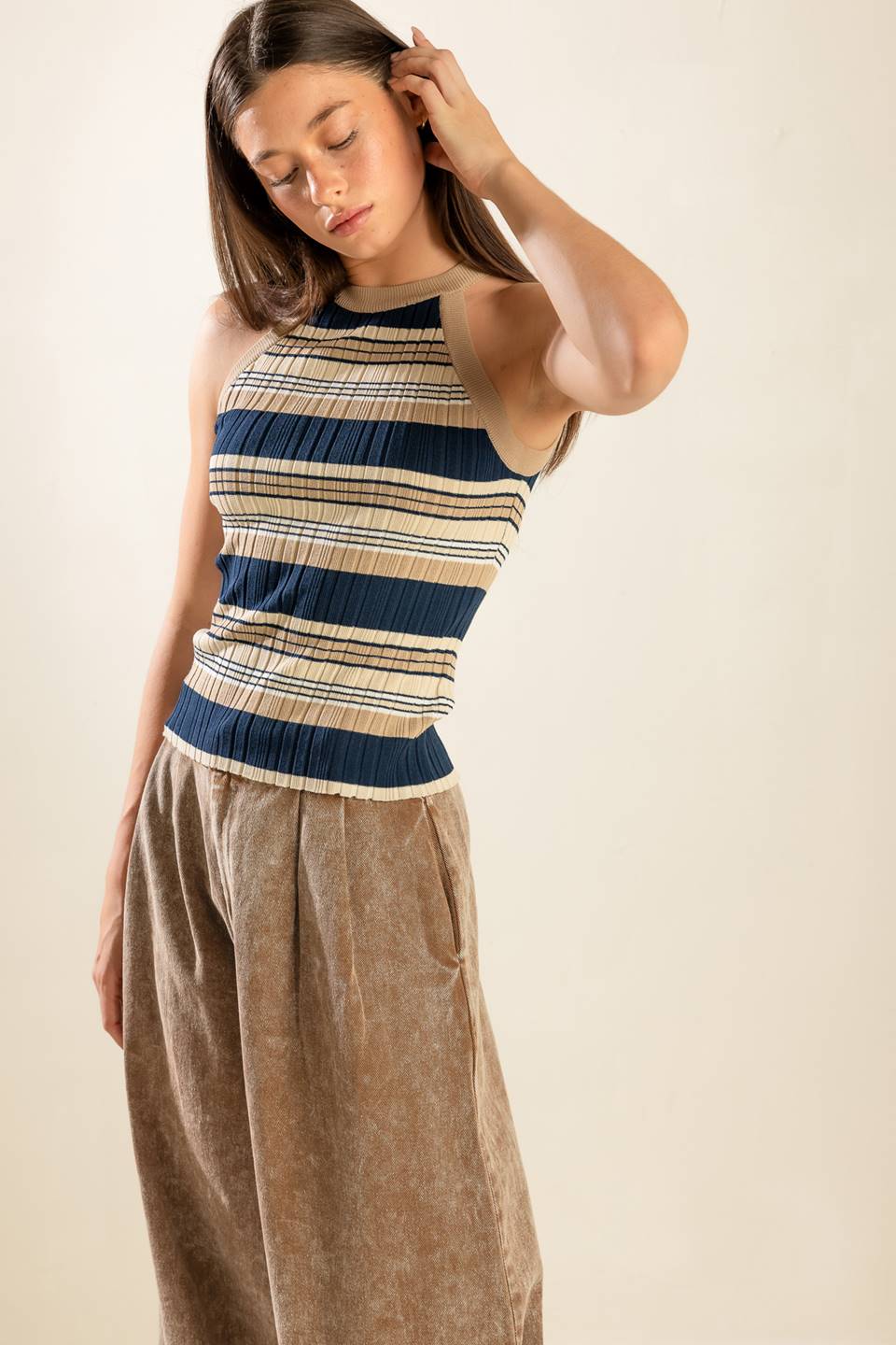 ANYTIME NOW SWEATER KNIT TOP - Concordia Style Boutique