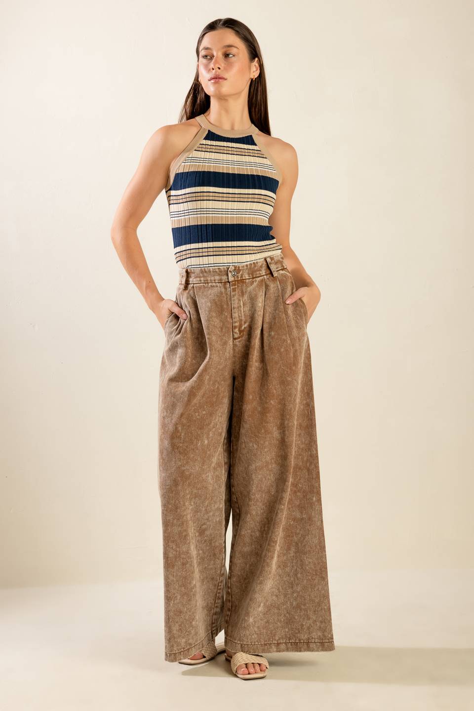 ANYTIME NOW SWEATER KNIT TOP - Concordia Style Boutique