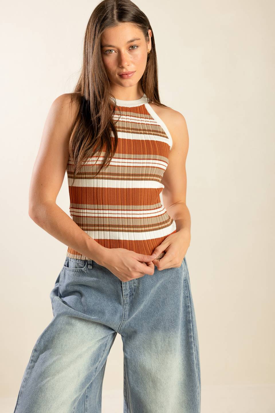 ANYTIME NOW SWEATER KNIT TOP - Concordia Style Boutique