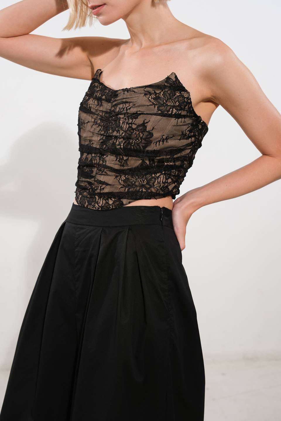 BE THE EXCEPTION LACE CROP TOP - Concordia Style Boutique