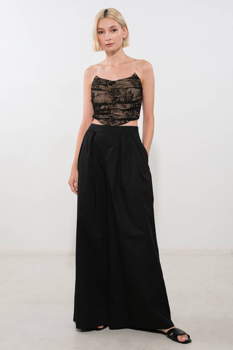 BE THE EXCEPTION LACE CROP TOP - Concordia Style Boutique