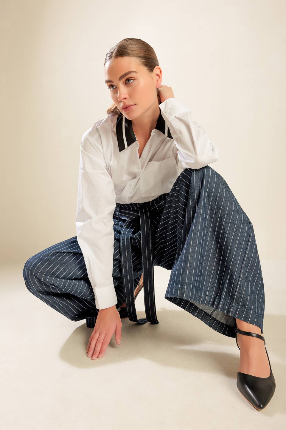 CAUSE A COMMOTION WOVEN TOP - Concordia Style Boutique