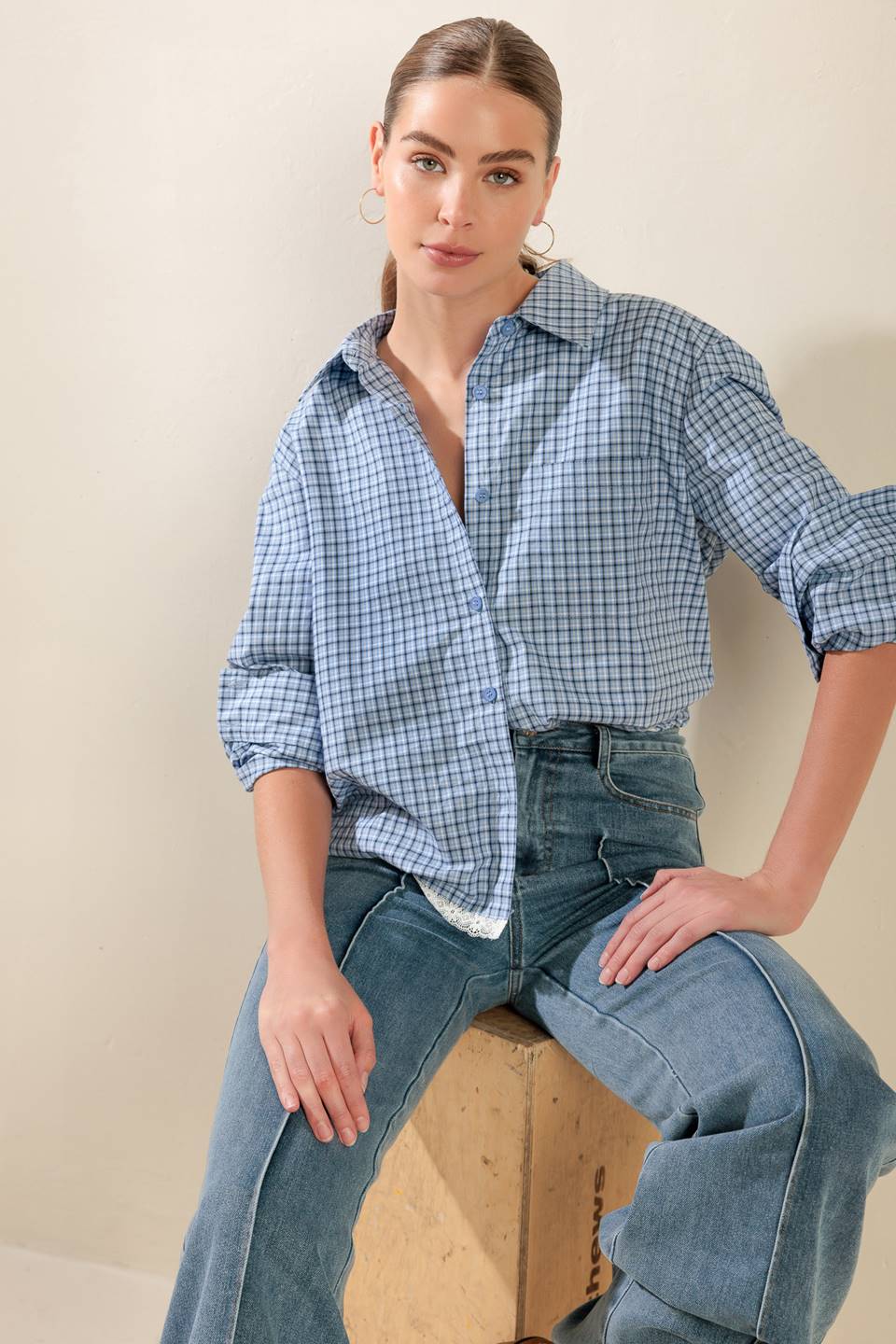 AWAITING LOVE WOVEN TOP - Concordia Style Boutique