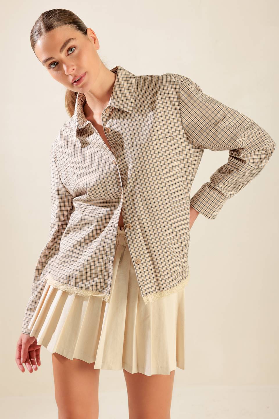 AWAITING LOVE WOVEN TOP - Concordia Style Boutique