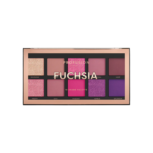 Fuchsia 10 shade palette