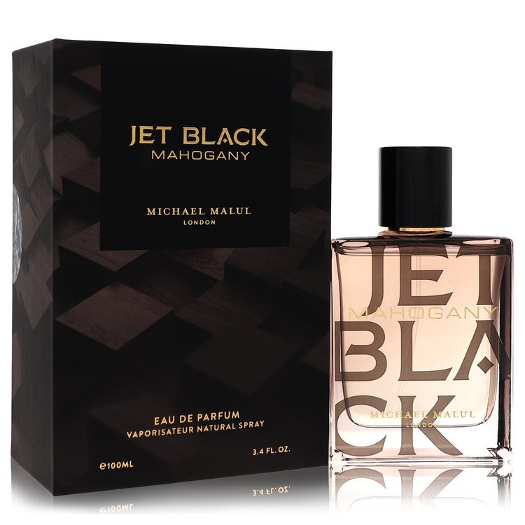 Jet Black Mahogany by Michael Malul Eau De Parfum Spray 3.4 oz for Men - Concordia Style Boutique