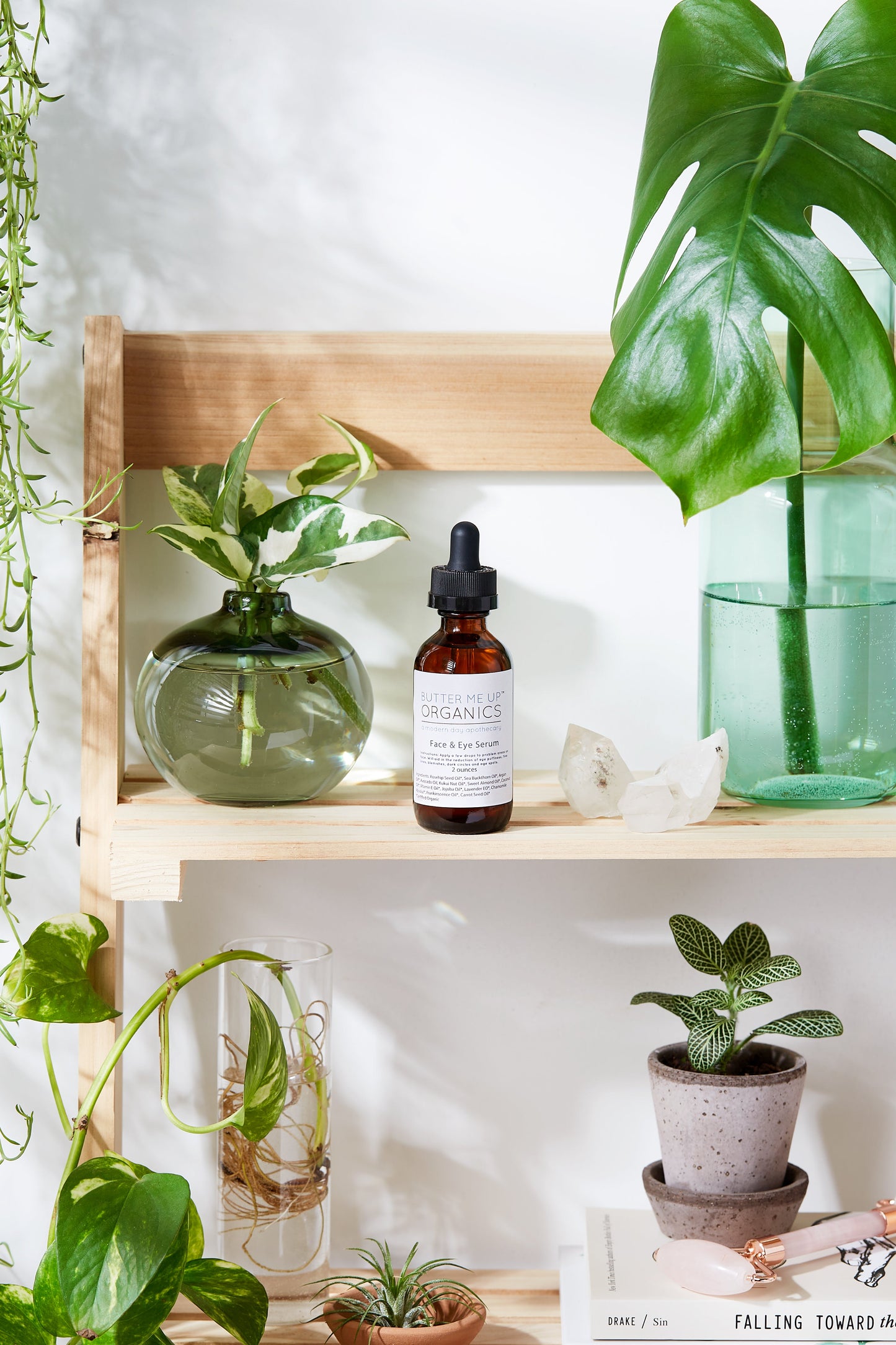 Organic Face & Eye Serum / Organic Facial Oil / Anti-Aging Serum / Organic Facial Serum / Natural Face Oil Butter Me Up Organics / - Concordia Style Boutique