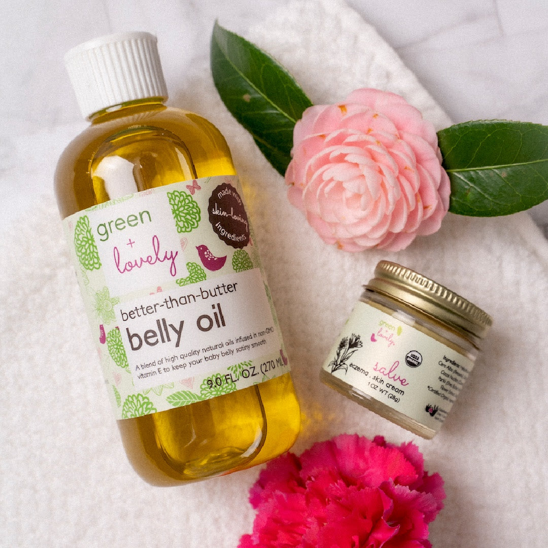 Better than Butter Pregnancy Belly Oil - Organic Oils - Stretch Mark Prevention - 8 oz. - Concordia Style Boutique