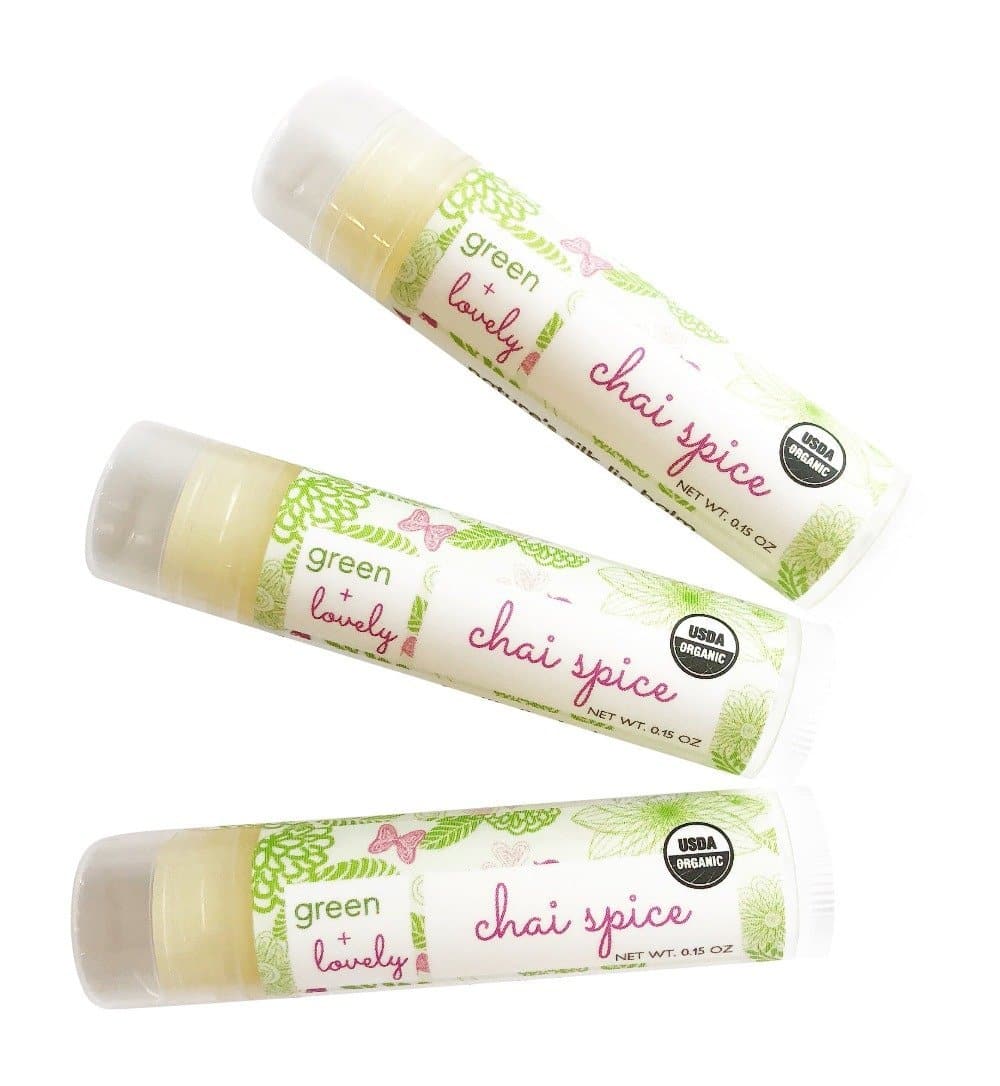 Chai Spice /// Organic Lip Balm Butter for Intense Moisture - Beauty Gift - Concordia Style Boutique