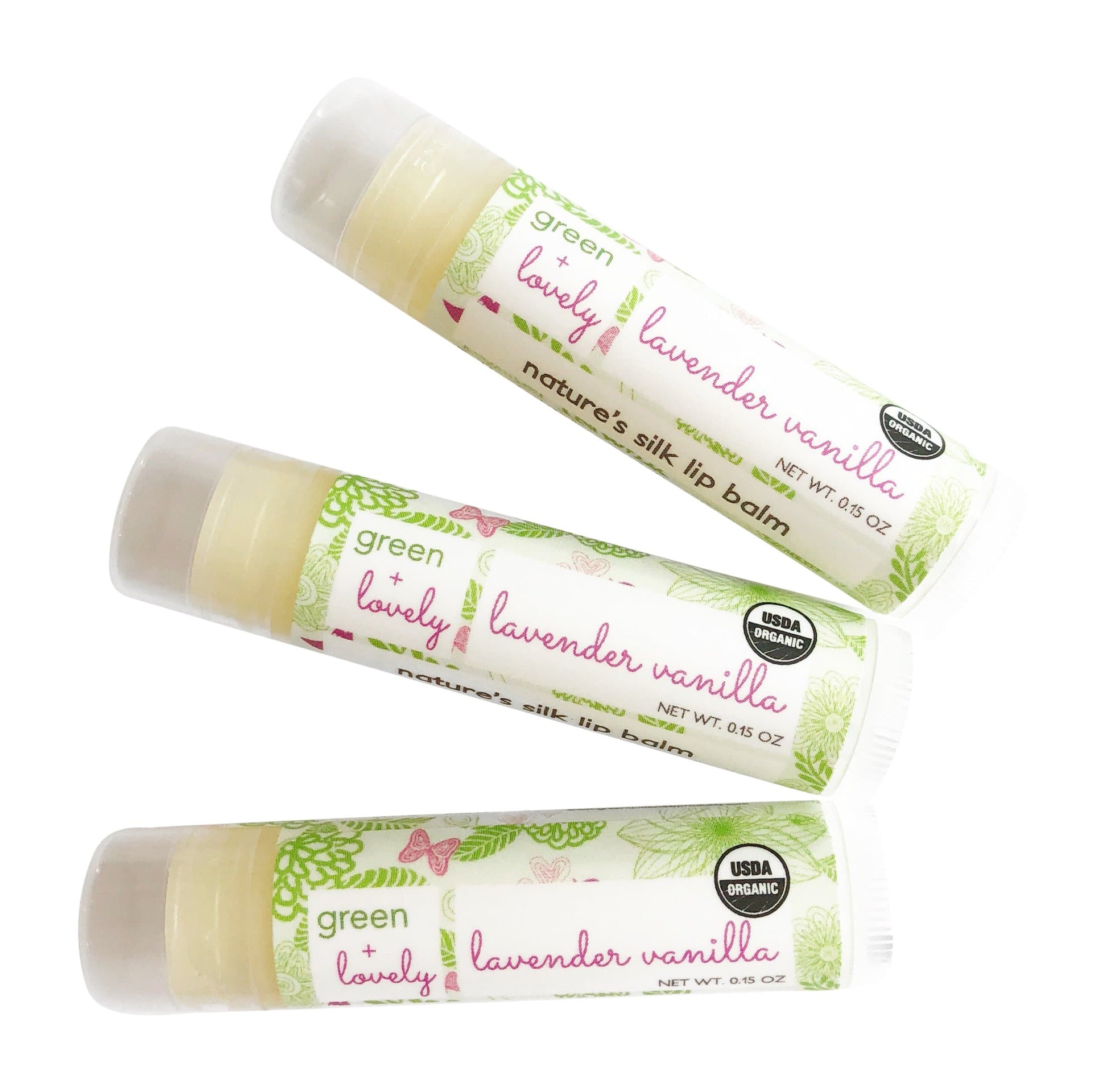 Lavender Vanilla /// Organic Lip Balm Butter for Intense Moisture - Beauty Gift - Concordia Style Boutique