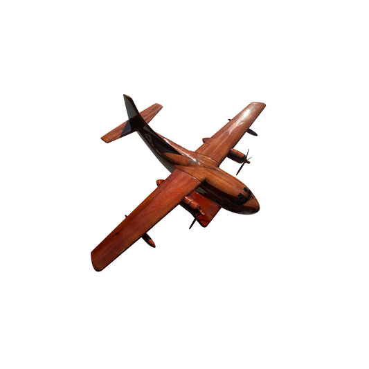Fairchild C123 Provider Mahogany Wood Desktop Airplane Model