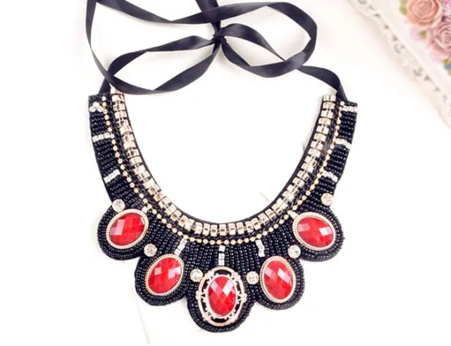 Fashionable Statement Acrylic Choker Necklace - Concordia Style Boutique