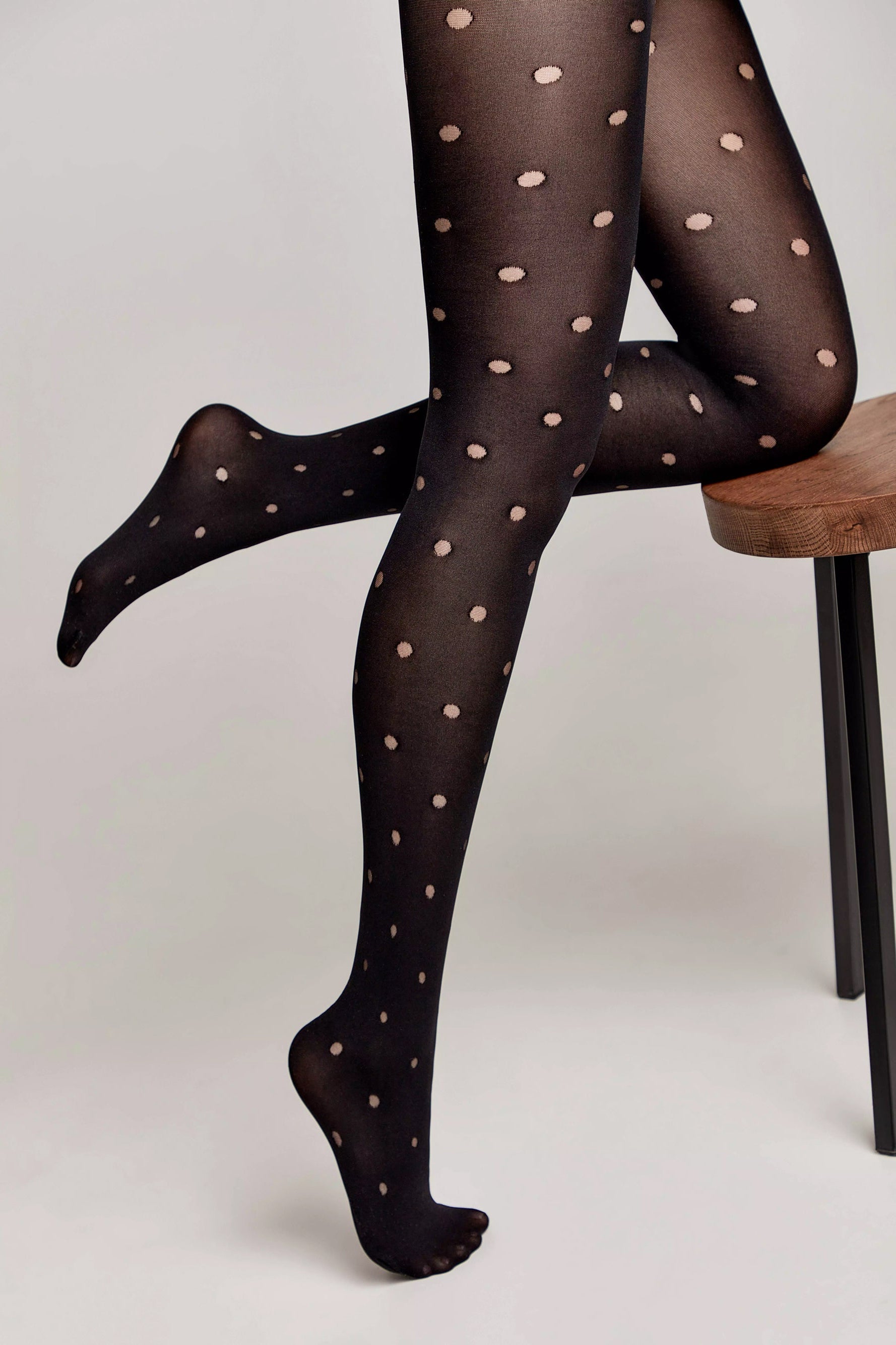 Fantasy Tights Conte Enjoy - Sheer Polka Dots - Concordia Style Boutique