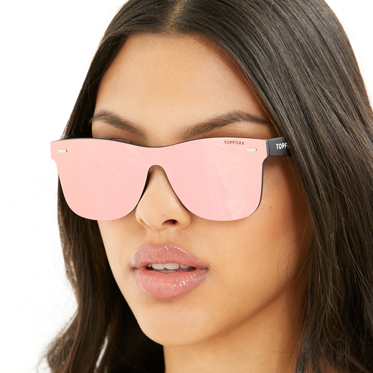 Sustainable Future Wife - Rosegold Square Wayfarer Sunglasses - Concordia Style Boutique