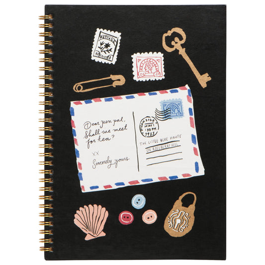 Finders Keepers Ring Bond Hardcover Notebook | Spiral Lined Journal | 144 Lined Pages - Premium Notebooks & Notepads from The Bullish Store - Just $9.95! Shop now at Concordia Style Boutique