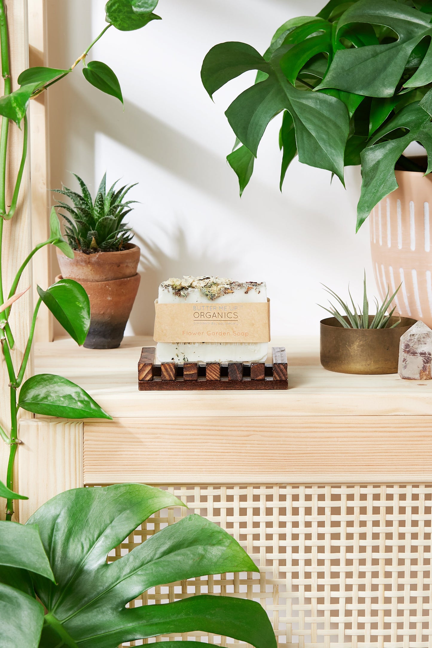 Flower Garden Soap / Organic Soap / Vegan Soap / Handmade Soap / Cold Process Soap - Concordia Style Boutique