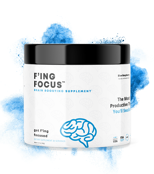 F'ing Focus Nootropic Drinks - Boost Concentration and Energy - Concordia Style Boutique