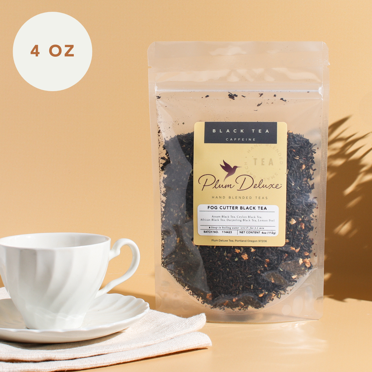 Fog Cutter Black Tea (Irish Breakfast w-Hint of Lemon) - Concordia Style Boutique