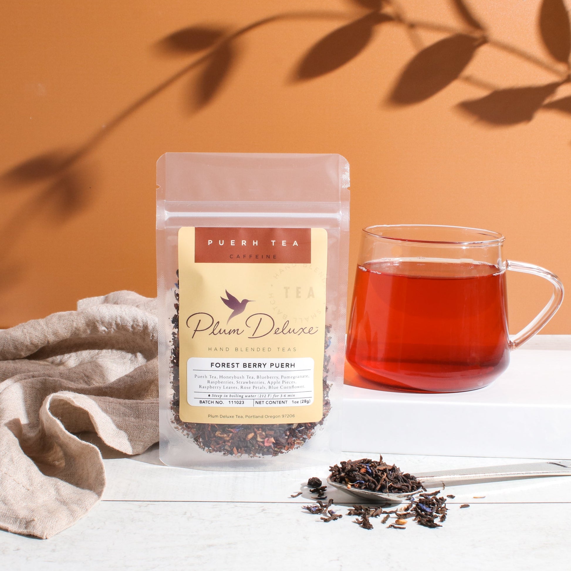 Forest Berry Puerh Tea (Strawberry / Blueberry / Raspberry) - Concordia Style Boutique