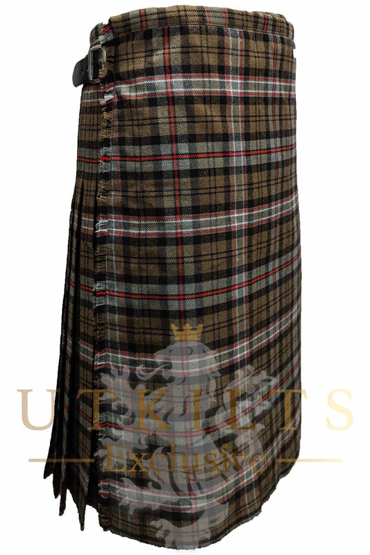 Traditional Kilt – Standard Wool, Scottish National Weathered