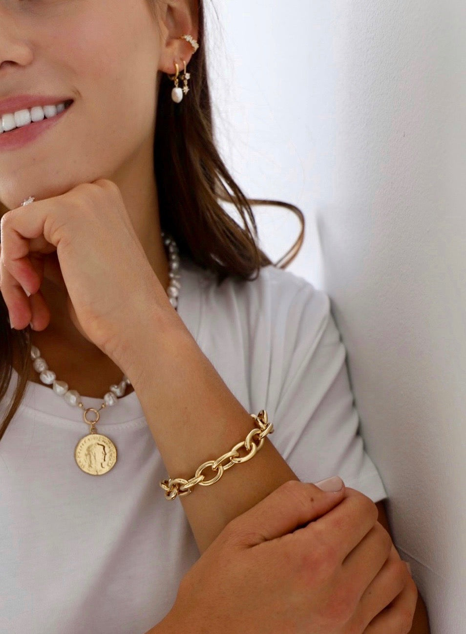 KESHI PEARL NUGGET HUGGIES - Concordia Style Boutique