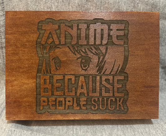 Anime People Suck Box - Concordia Style Boutique