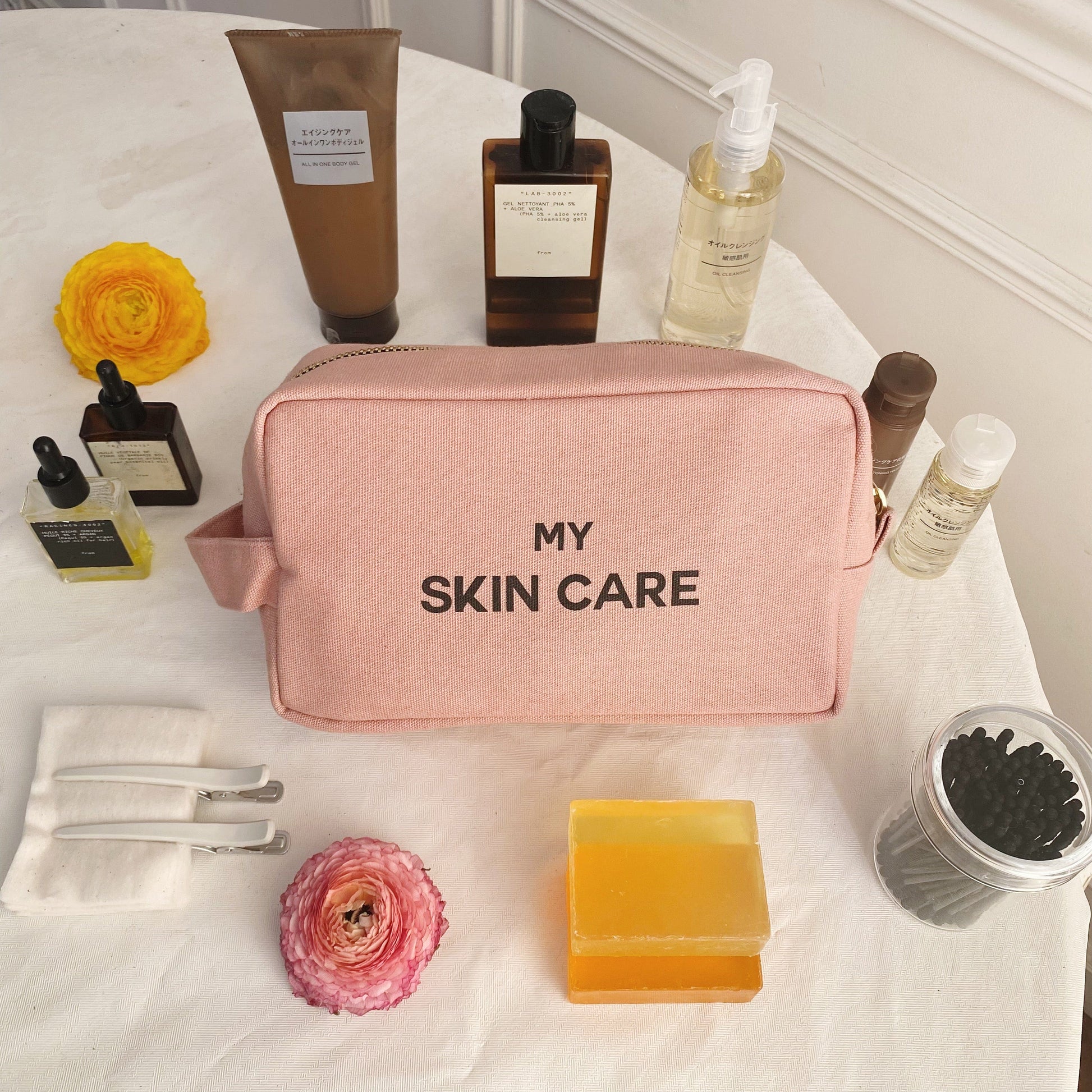 My Skin Care - Organizing Pouch, Pink/Blush - Concordia Style Boutique