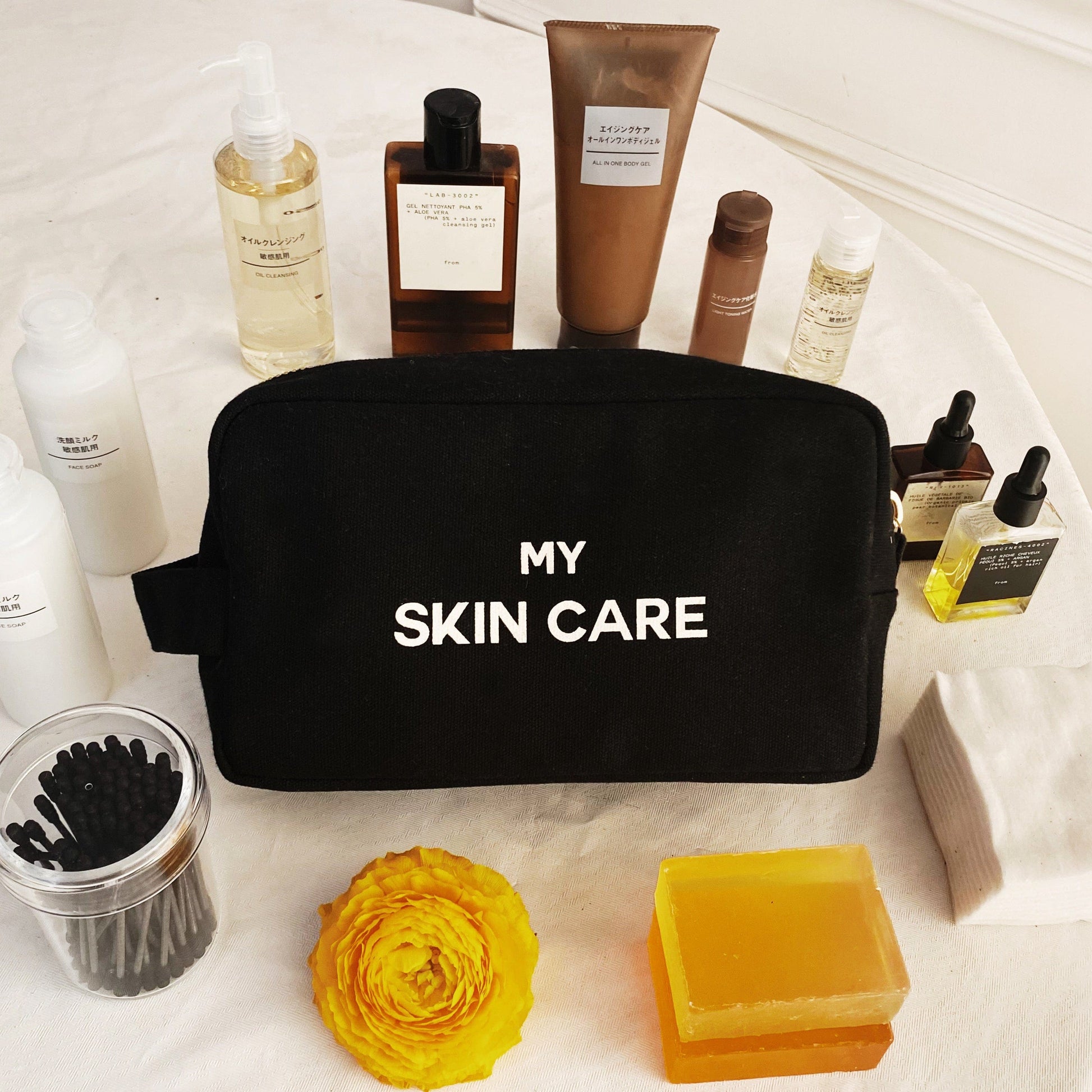 My Skin Care - Organizing Pouch, Black - Concordia Style Boutique
