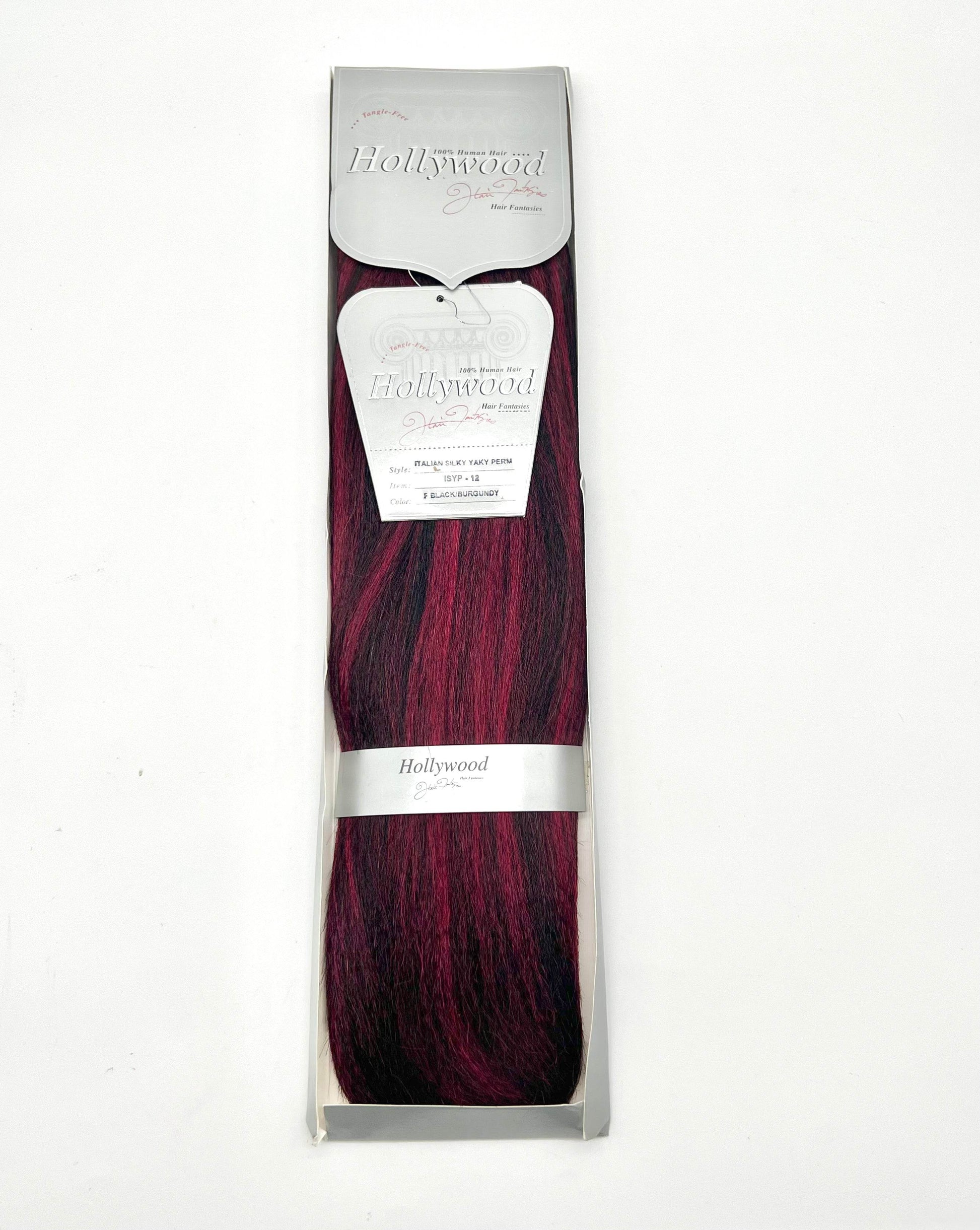 Hollywood 100% Human Hair Italian Silky Yaky Perm Weft - Concordia Style Boutique