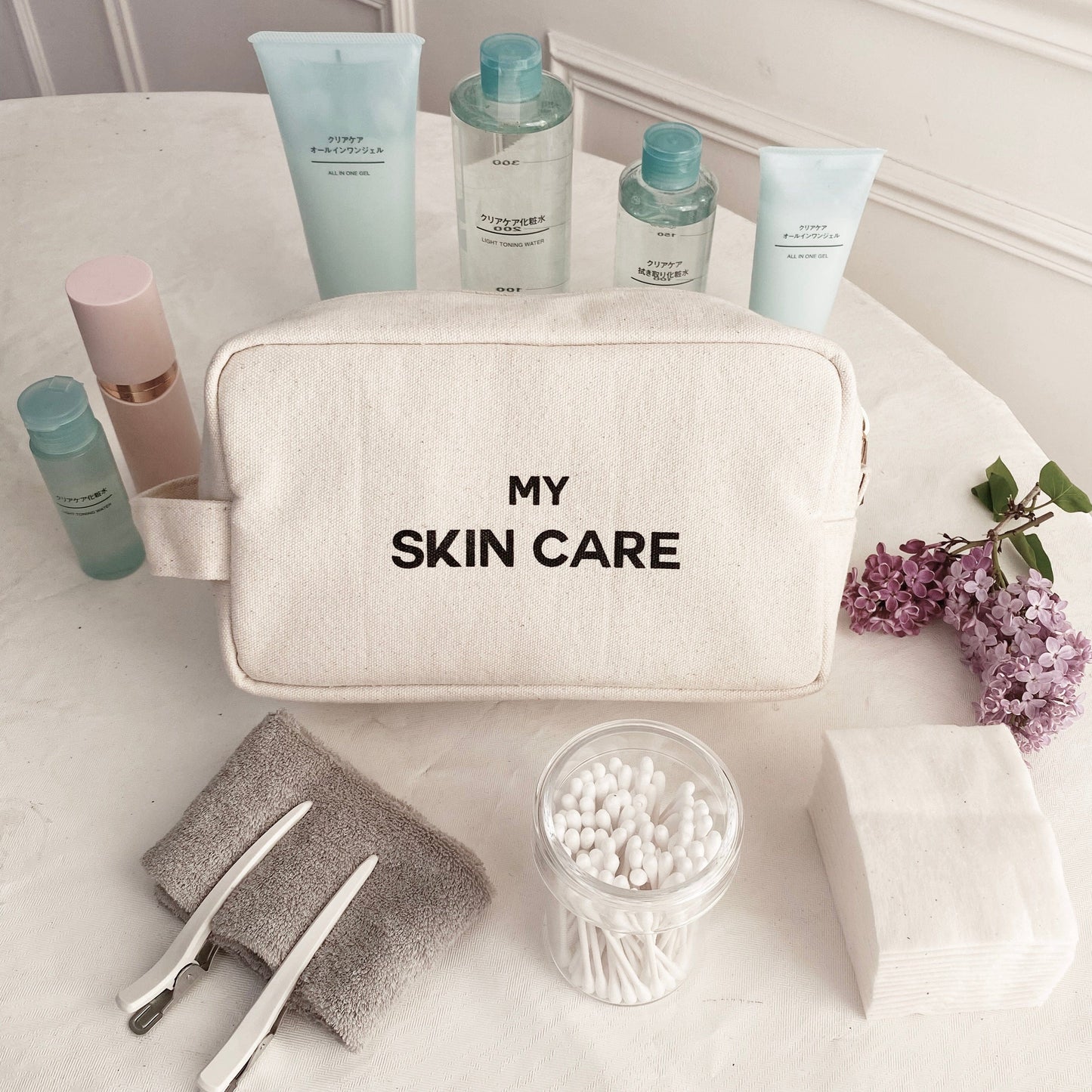 My Skin Care - Organizing Pouch, Cream - Concordia Style Boutique