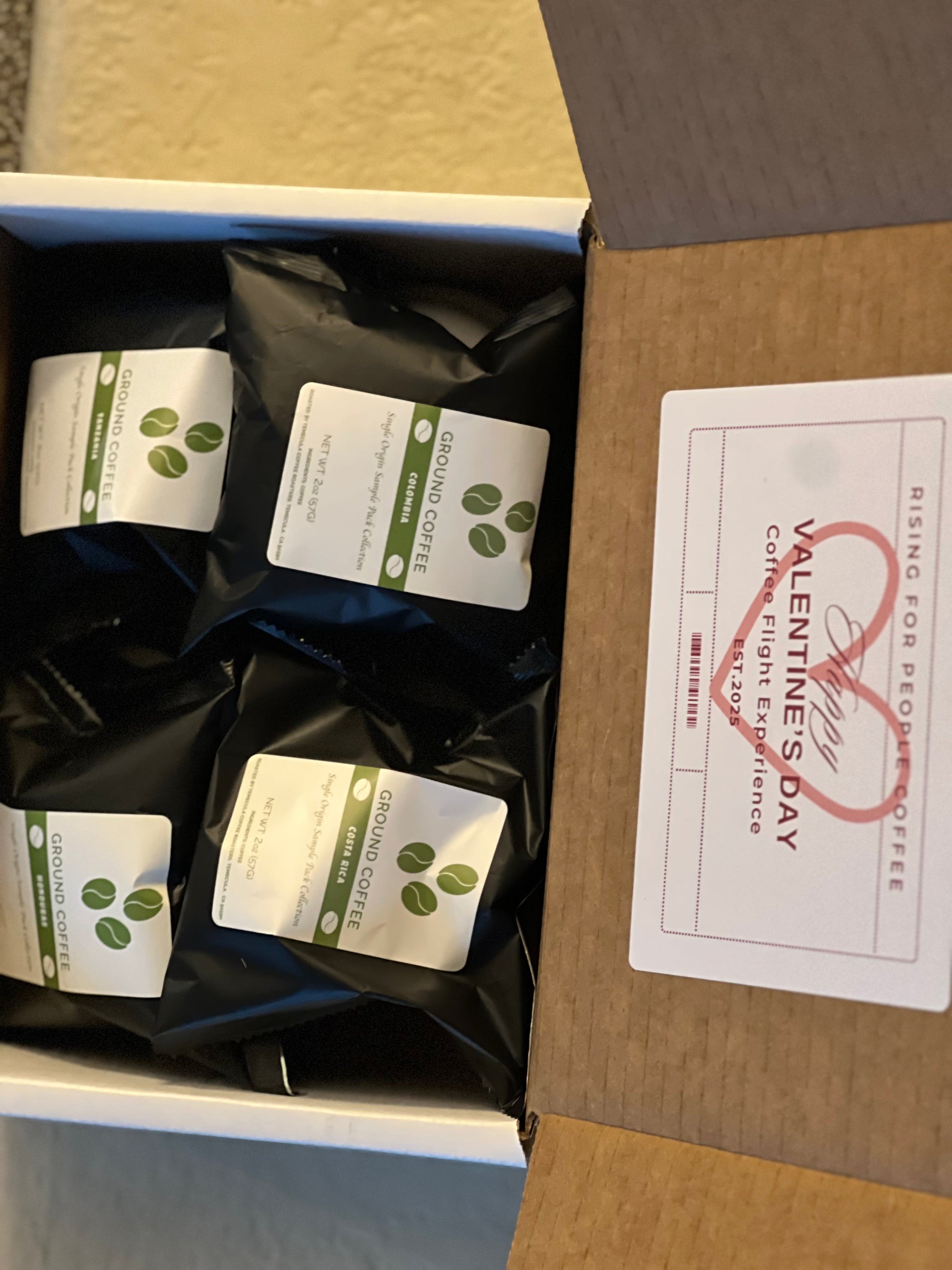 Single Origin Favorites Sample Pack: Brazil, Colombia, Costa Rica, Ethiopia, Honduras, Tanzania - Concordia Style Boutique