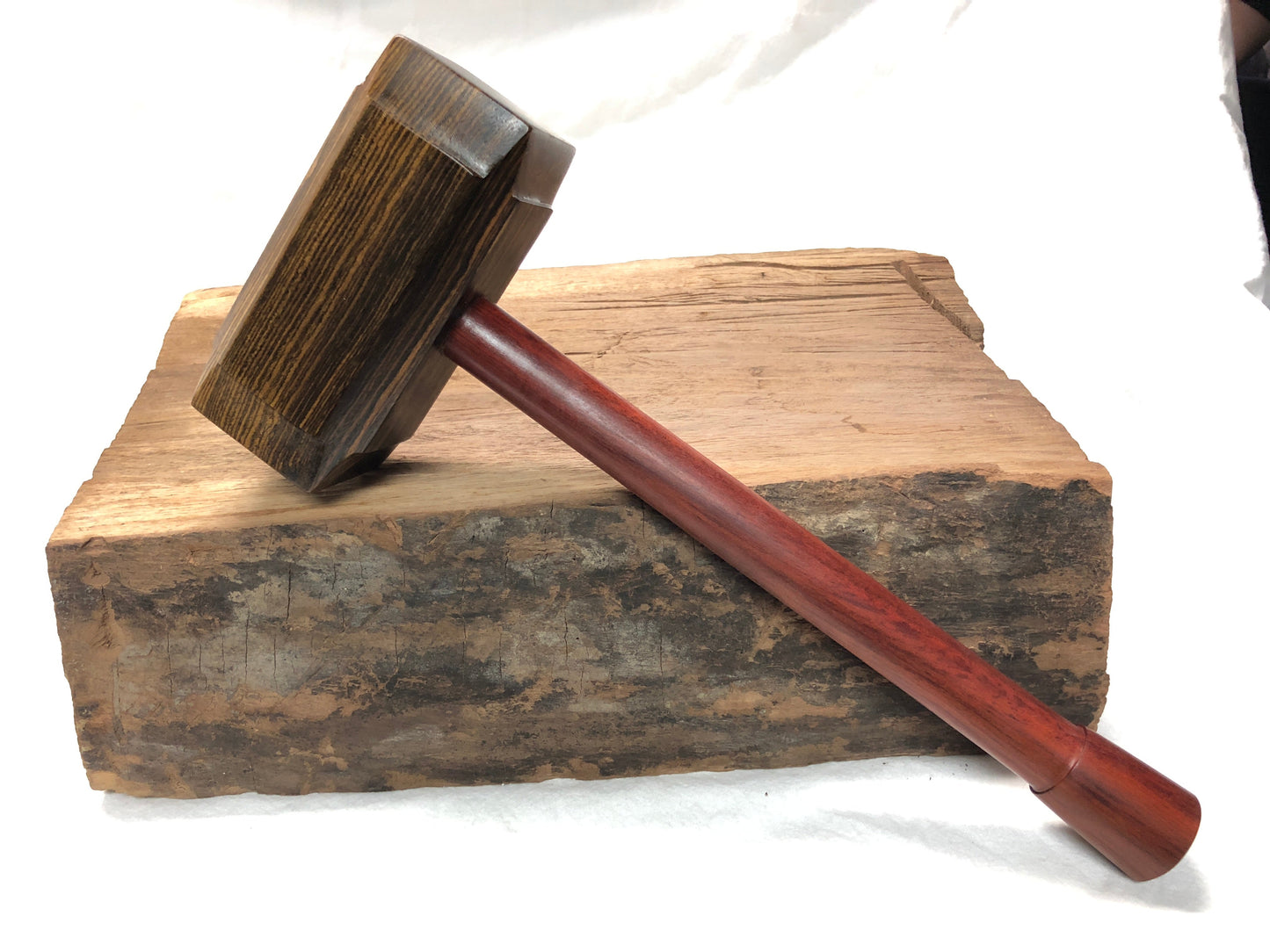 FULL SIZE -  Thor's Hammer Woodworking Mallet Mjolnir from Exotic Wood