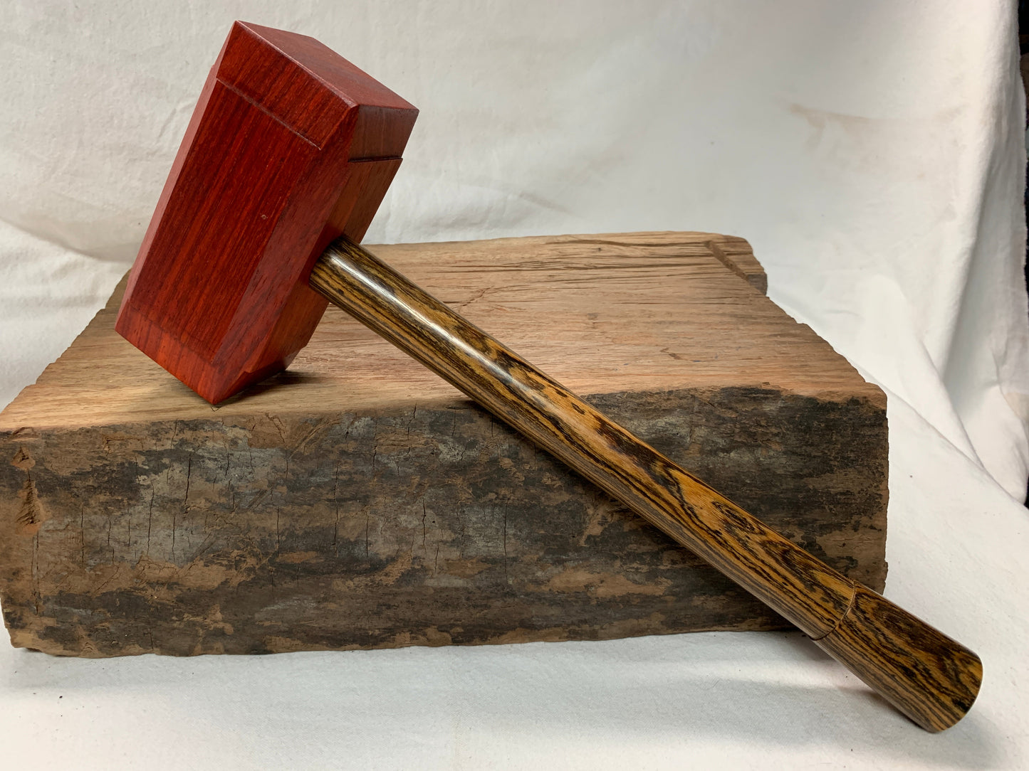 FULL SIZE -  Thor's Hammer Woodworking Mallet Mjolnir from Exotic Wood