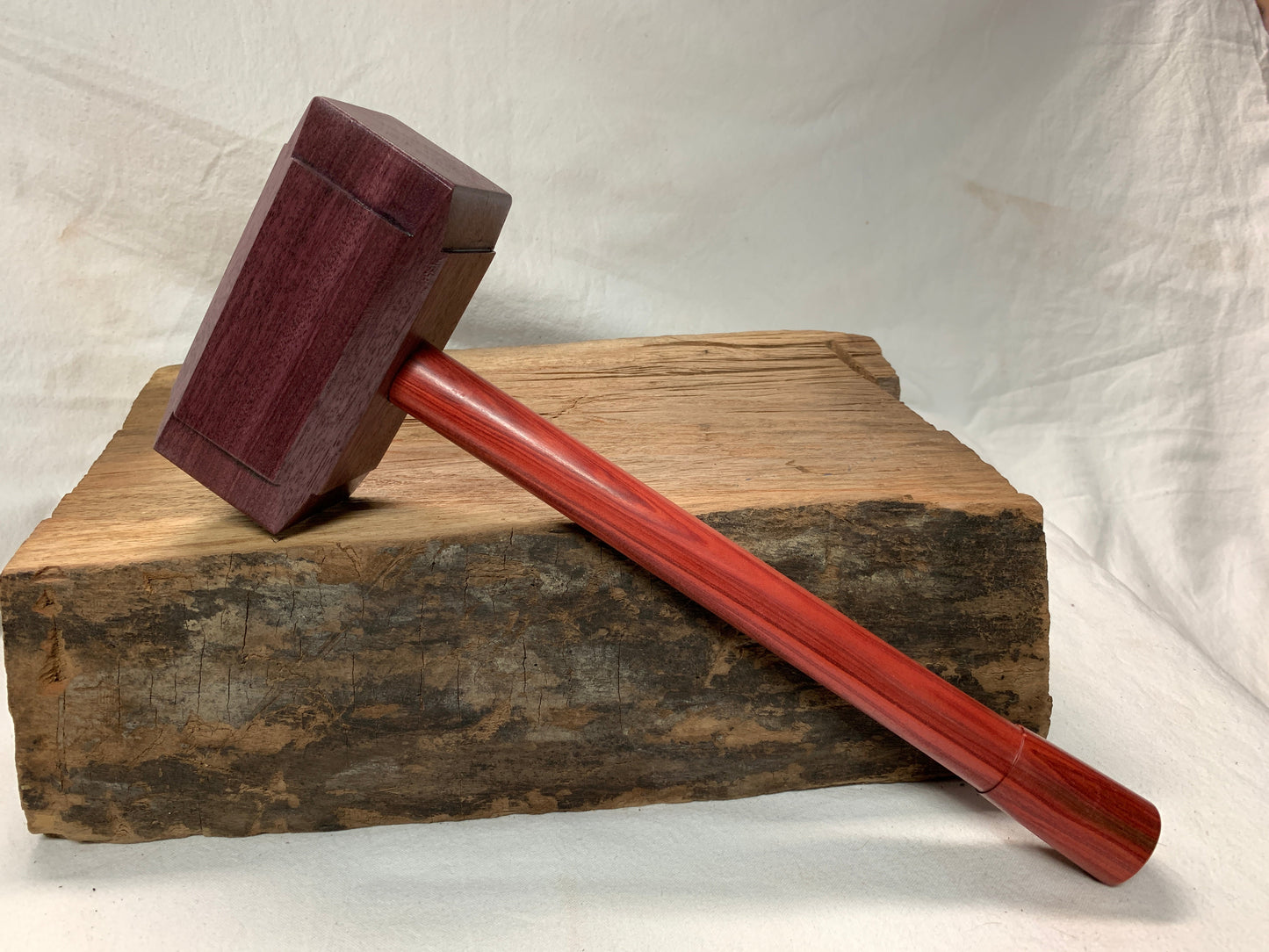 FULL SIZE -  Thor's Hammer Woodworking Mallet Mjolnir from Exotic Wood