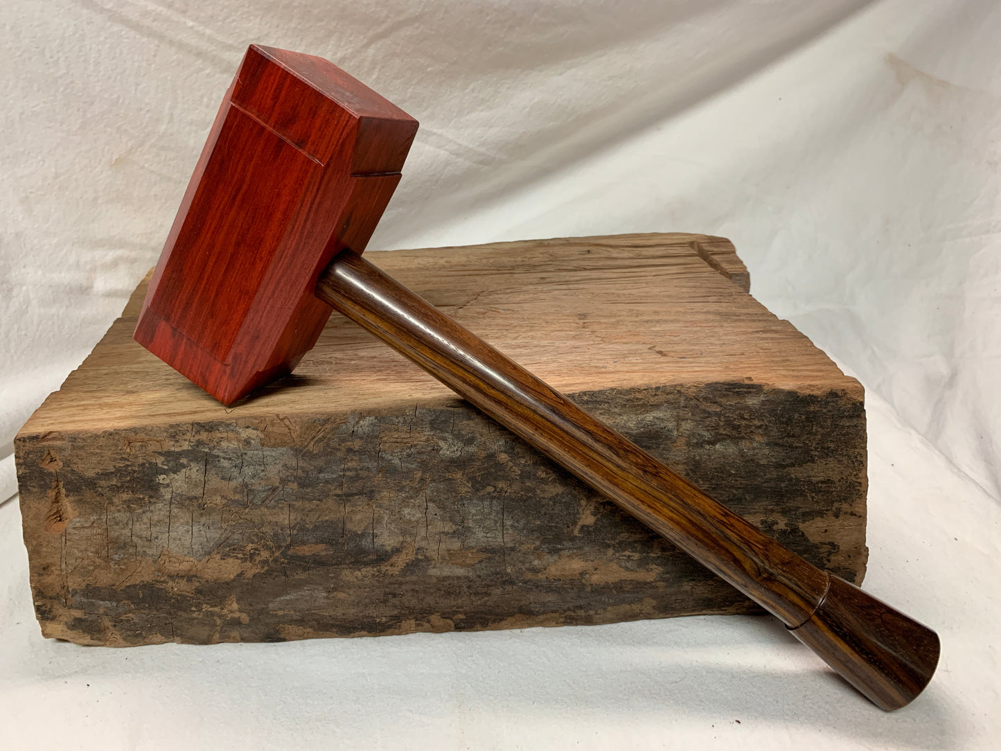 FULL SIZE -  Thor's Hammer Woodworking Mallet Mjolnir from Exotic Wood