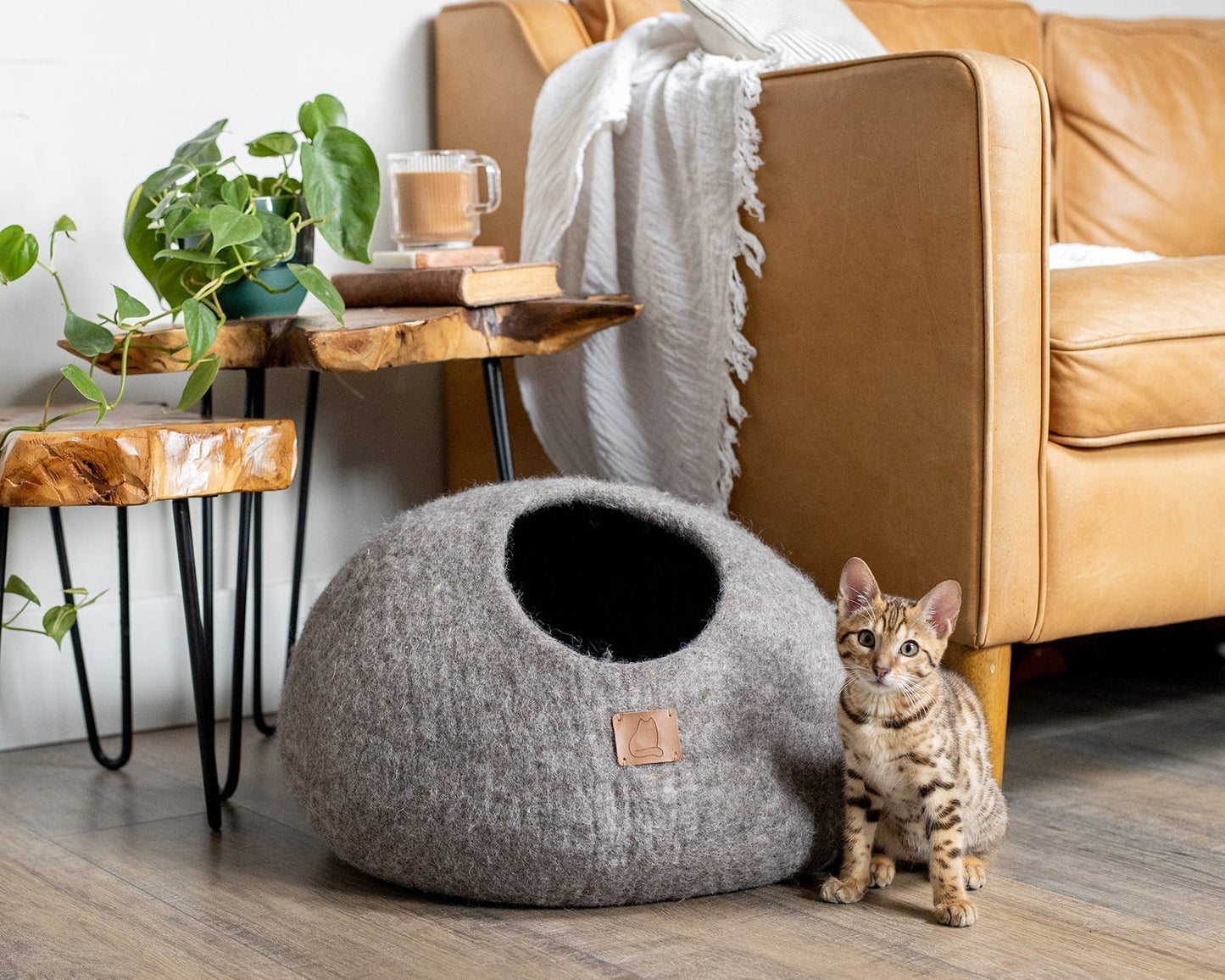 Earth Brown | Round Style Cave - Concordia Style Boutique