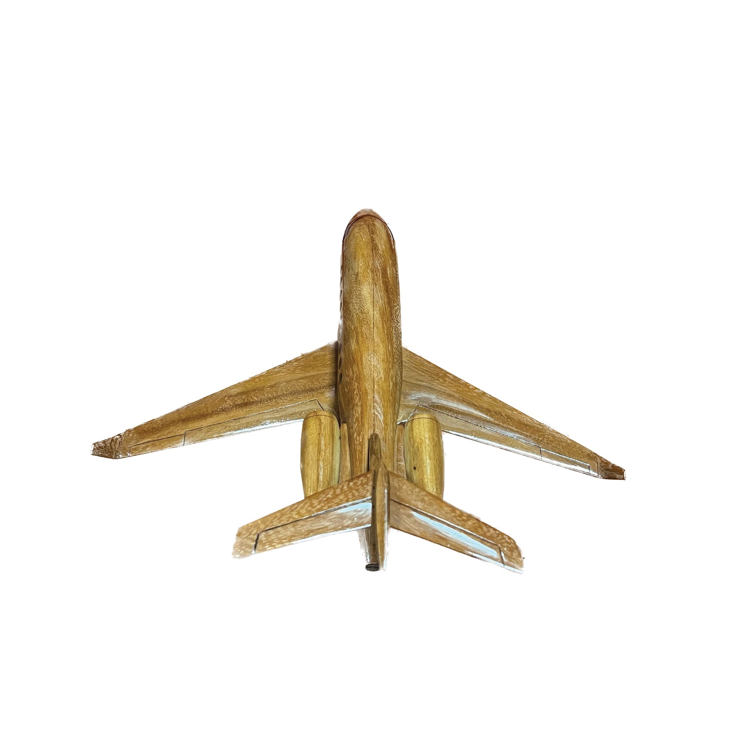 Gulfstream 280 Mahogany Wood Desktop Airplanes Model